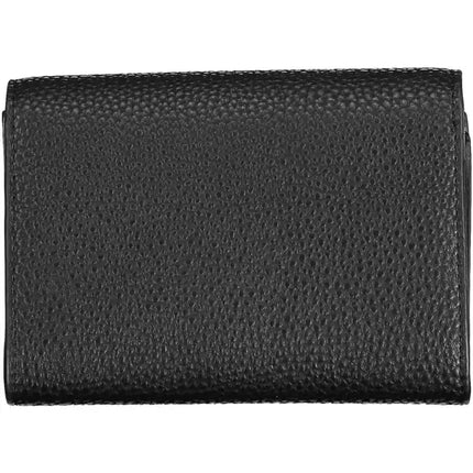 Black Polyethylene Women Wallet