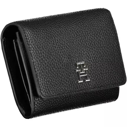 Black Polyethylene Women Wallet