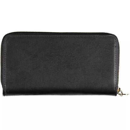 Black Polyethylene Women Wallet