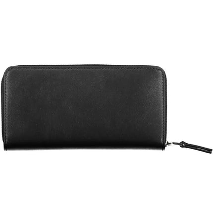 Black Polyethylene Women Wallet