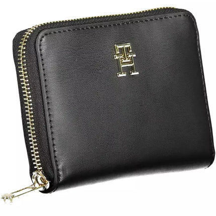 Black Polyethylene Women Wallet