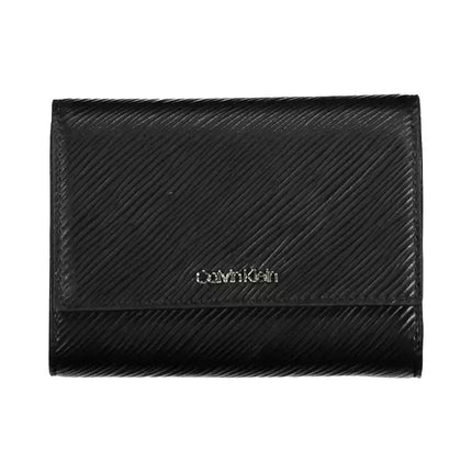 Black Polyethylene Women Wallet