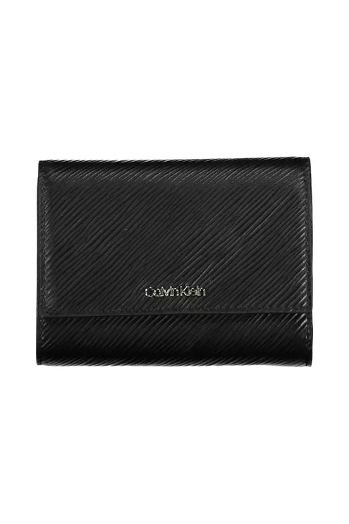 Black Polyethylene Women Wallet