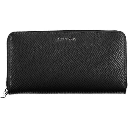 Black Polyethylene Women Wallet