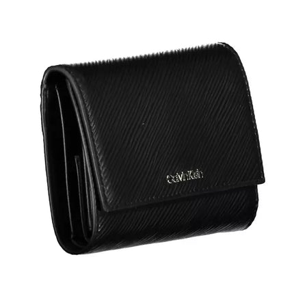 Black Polyethylene Women Wallet