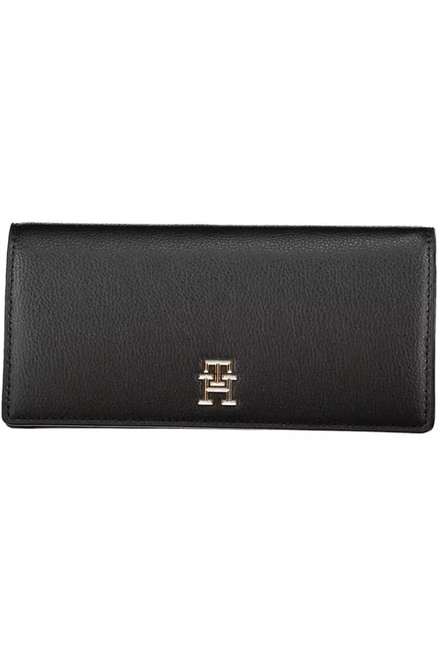 Black Polyethylene Women Wallet