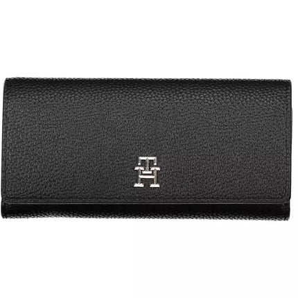 Black Polyethylene Women Wallet