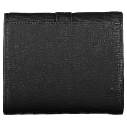 Black Polyethylene Women Wallet