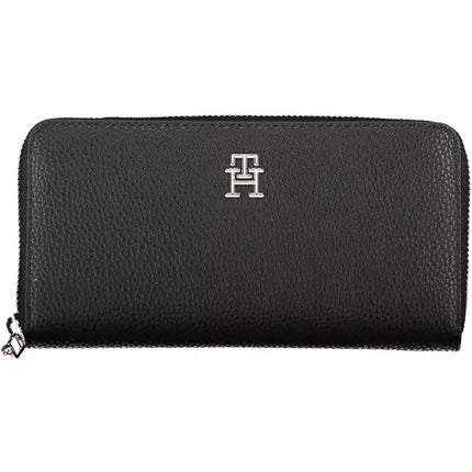 Black Polyethylene Women Wallet