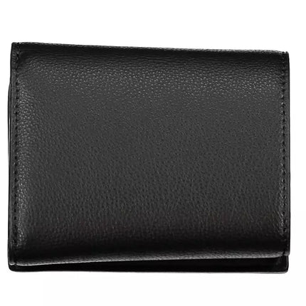 Black Polyethylene Women Wallet