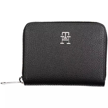 Black Polyethylene Women Wallet