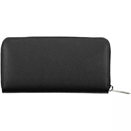 Black Polyethylene Women Wallet