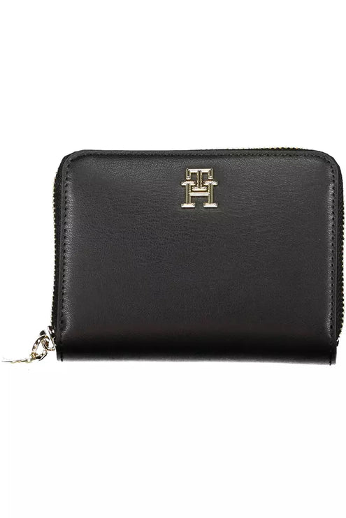 Black Polyethylene Women Wallet