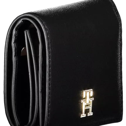 Black Polyethylene Women Wallet