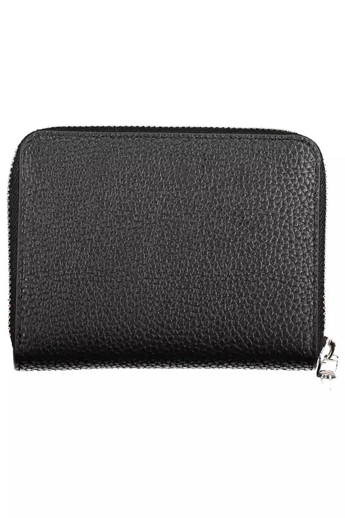 Black Polyethylene Women Wallet