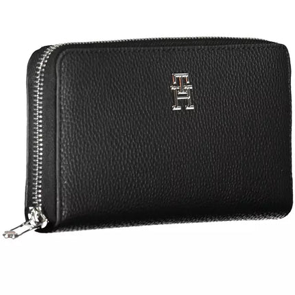 Black Polyethylene Women Wallet