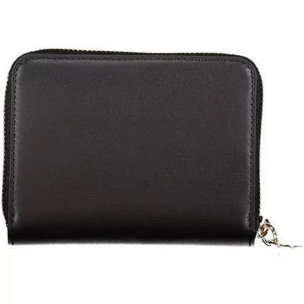 Black Polyethylene Women Wallet