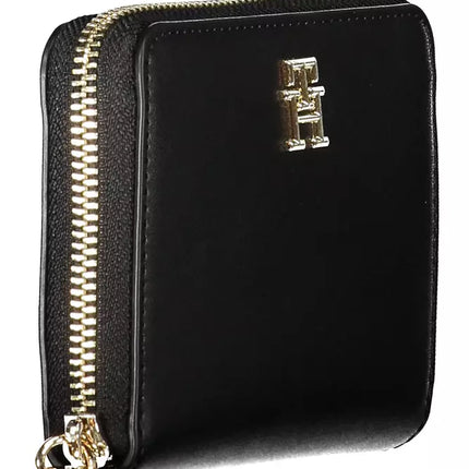 Black Polyethylene Women Wallet