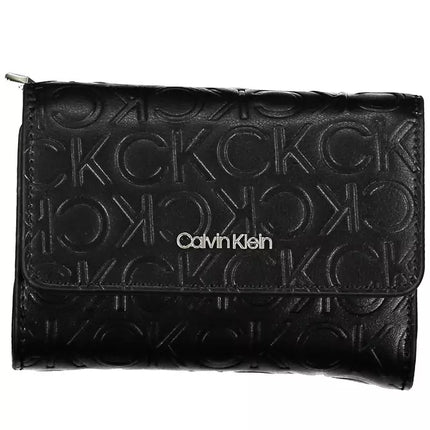 Black Polyethylene Women Wallet