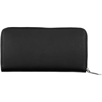 Black Polyethylene Women Wallet