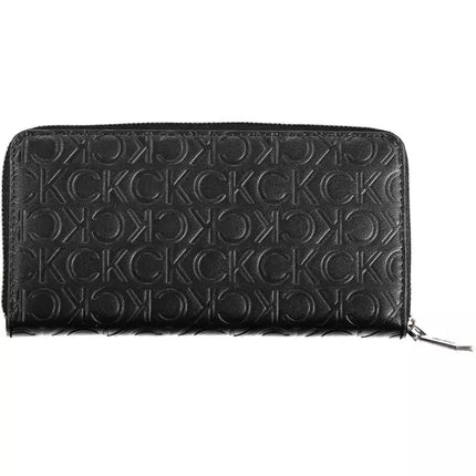 Black Polyethylene Women Wallet