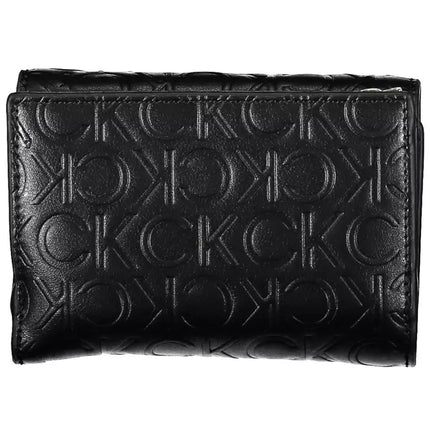 Black Polyethylene Women Wallet