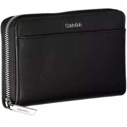 Black Polyethylene Women Wallet