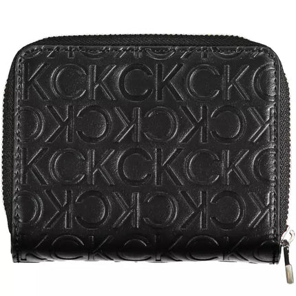 Black Polyethylene Women Wallet