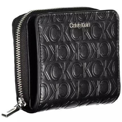 Black Polyethylene Women Wallet