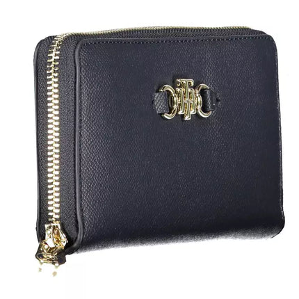 Blue Polyethylene Women Wallet