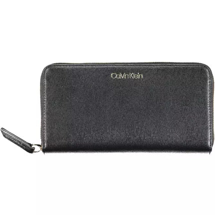 Black Polyethylene Women Wallet