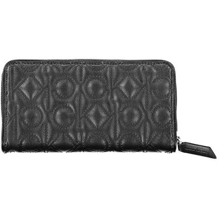 Black Polyethylene Women Wallet