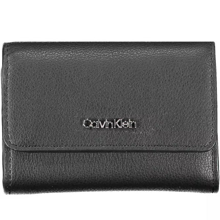 Black Polyethylene Women Wallet