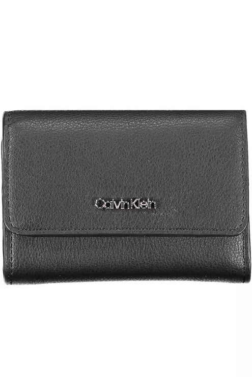 Black Polyethylene Women Wallet