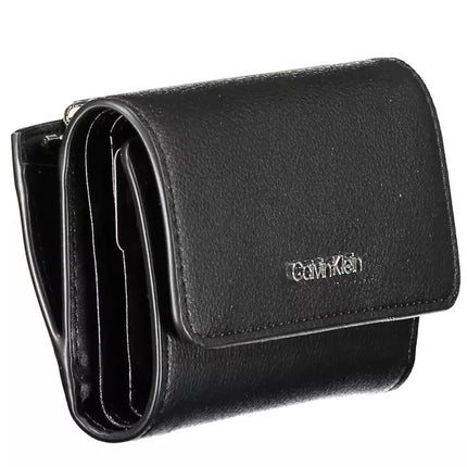 Black Polyethylene Women Wallet