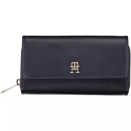 Blue Polyethylene Women Wallet