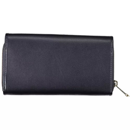 Blue Polyethylene Women Wallet