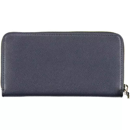 Blue Polyethylene Women Wallet