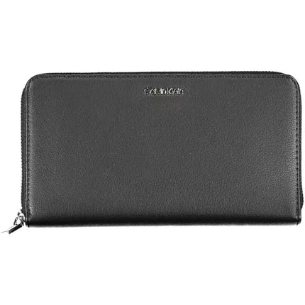 Black Polyethylene Women Wallet