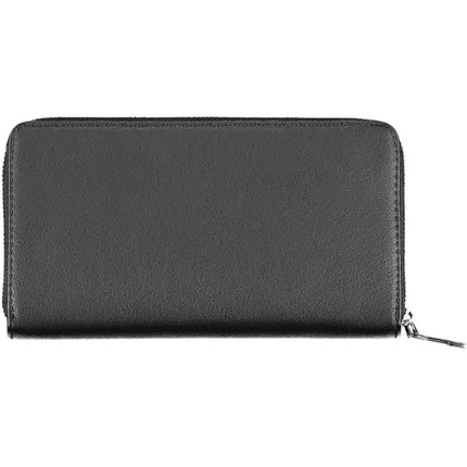 Black Polyethylene Women Wallet