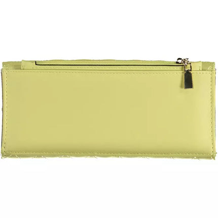 Yellow Polyethylene Women Wallet