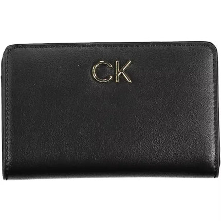 Black Polyethylene Women Wallet