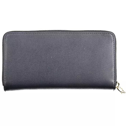 Blue Polyethylene Women Wallet