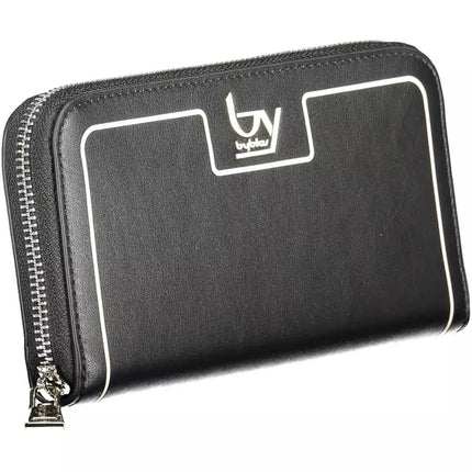 Black Polyethylene Women Wallet