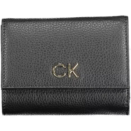 Black Polyethylene Women Wallet