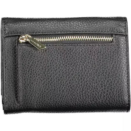 Black Polyethylene Women Wallet