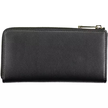 Black Polyethylene Women Wallet