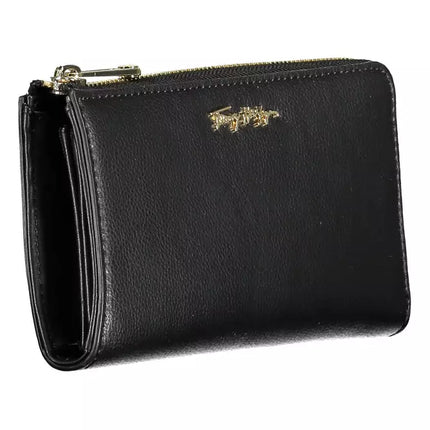 Black Polyethylene Women Wallet