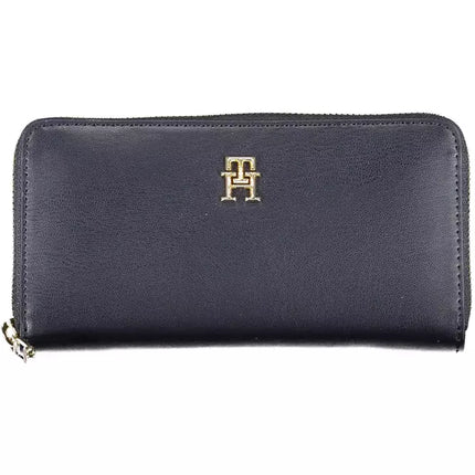 Blue Polyethylene Women Wallet