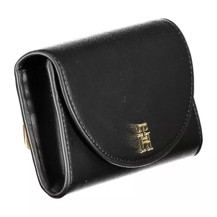 Black Polyethylene Women Wallet